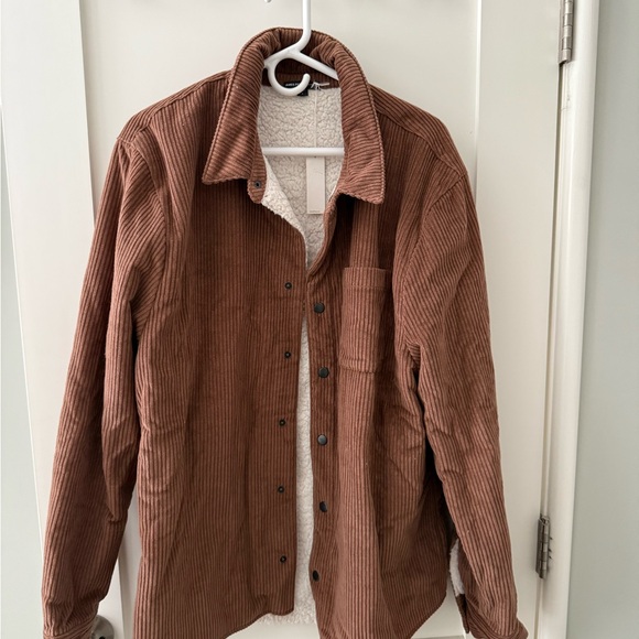 James Perse Other - James Perse Brown Corduroy Shirt Jacket